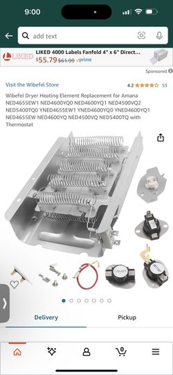 279816 Dryer Heating Element 