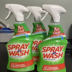 Spray N Wash Stain Remover- Set Of 3 - new