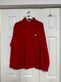 Apple Red Full-Zip Jacket