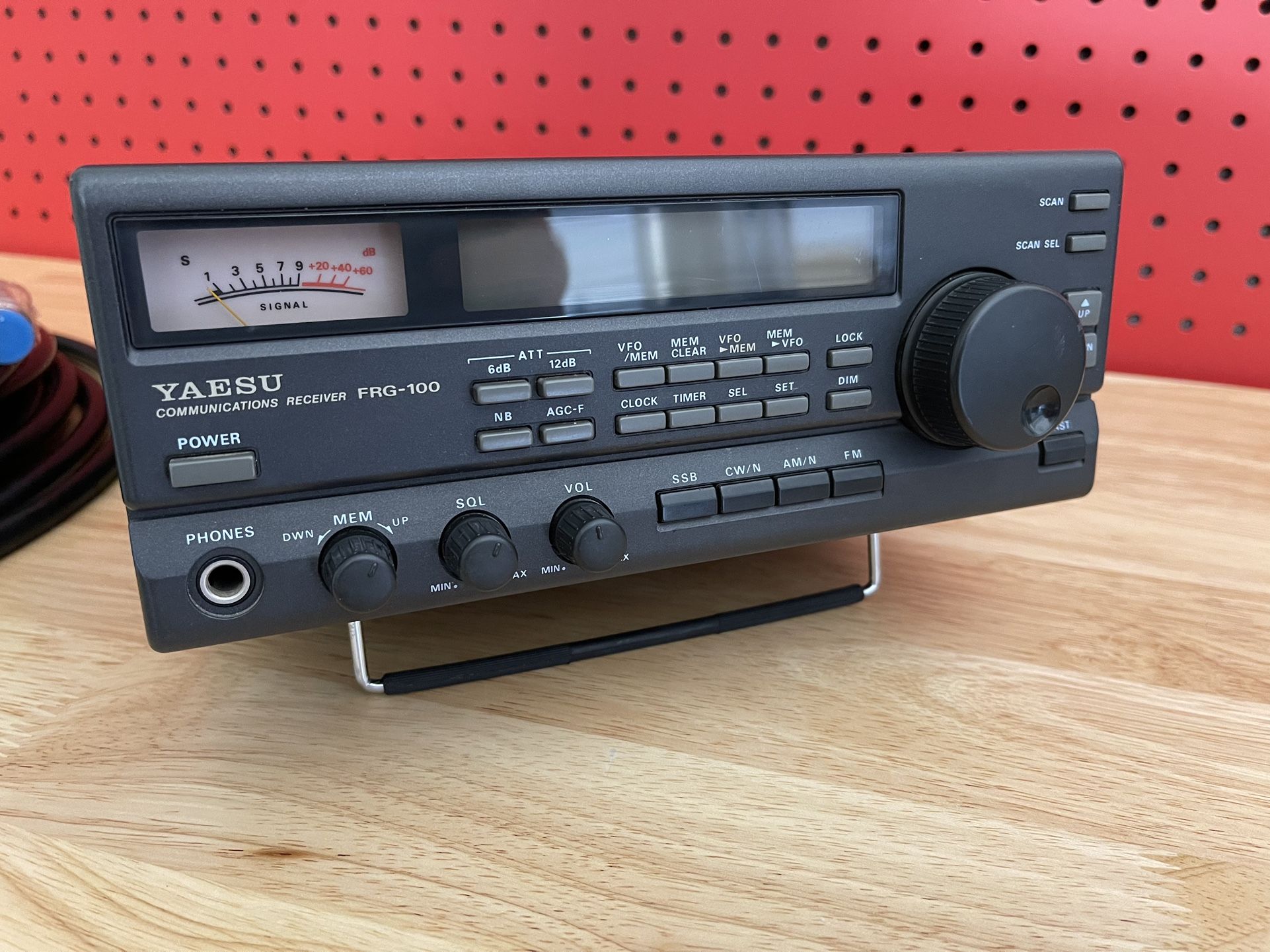 YAESU FRG-100 Receiver Shortwave HAM radio - No PWR Cord