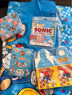 Sonic Birthday Decor