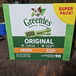 Petite (15-20lbs) Greenies Dental Chew for Dogs