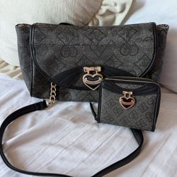 Black Juicy Couture Purse & Wallet 