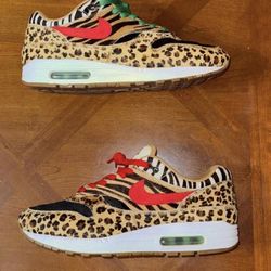 Size 11 Nike Atmos x Air Max 1 DLX 2018 Animal Pack