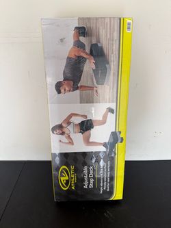 🏋️ Athletic Works Adjustable Step Deck 🏋️