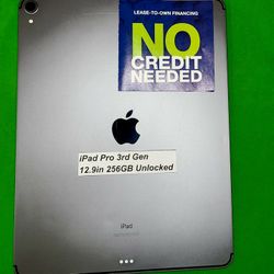 Apple IPad Pro 3rd Gen 12.9inch 256gb Unlocked 