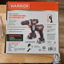 Drill, Flashlight Combo