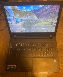 Lenovo Ideapad with Charger and Wireless Mouse
