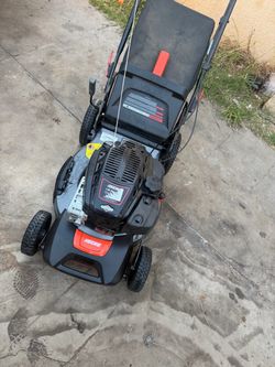 ECHO 21 in. 190 cc Briggs and Stratton Gas 3-in-1 Dual Blade RWD Self-Propelled Lawn Mower with Single Lever Deck Adjustment