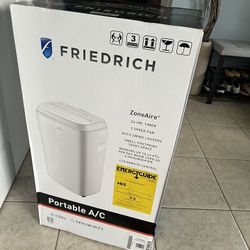 Friedrich Portable Air Conditioner with Dehumidifier in White 