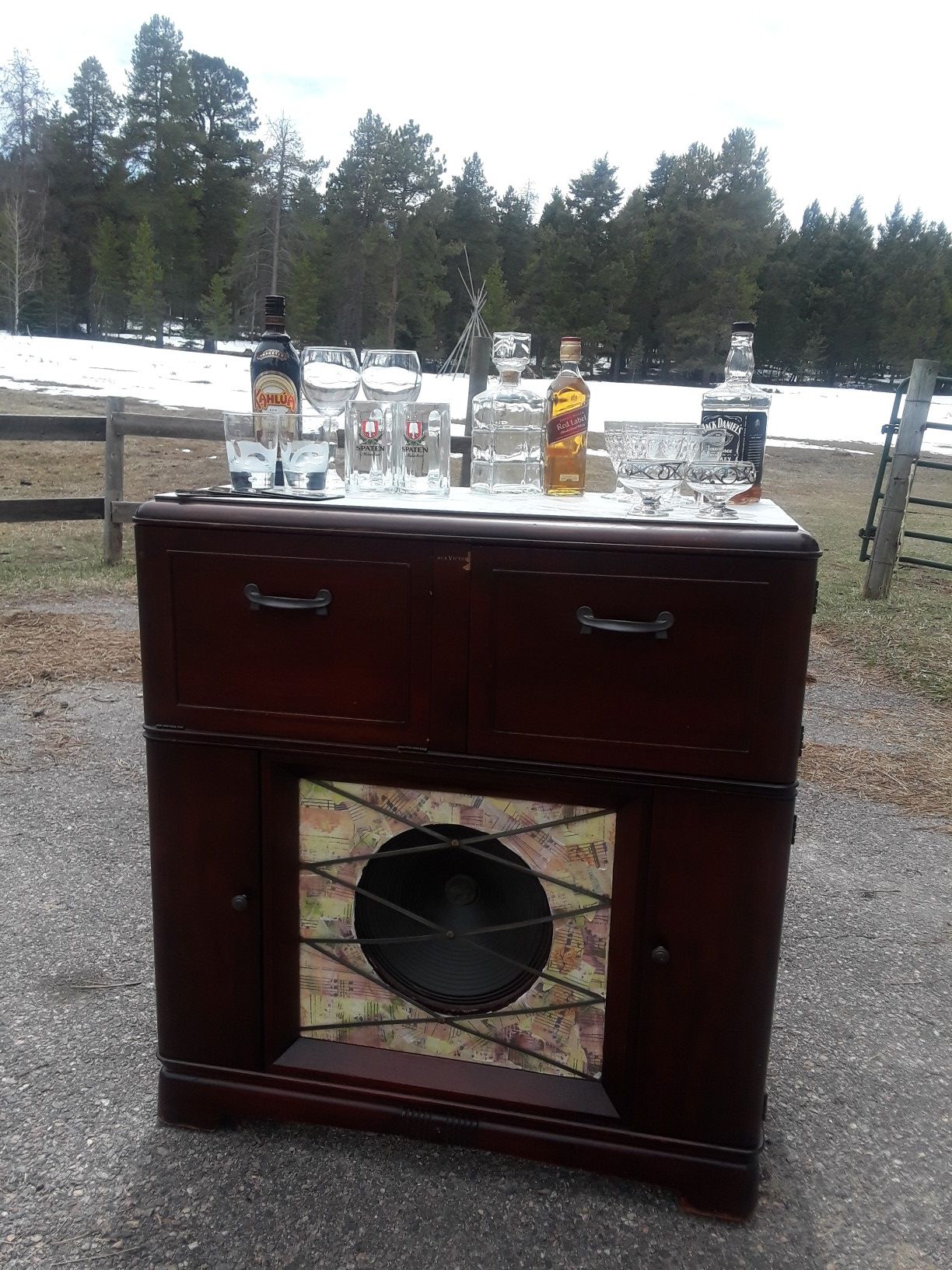 Repurpose Old Victrola Matttroy