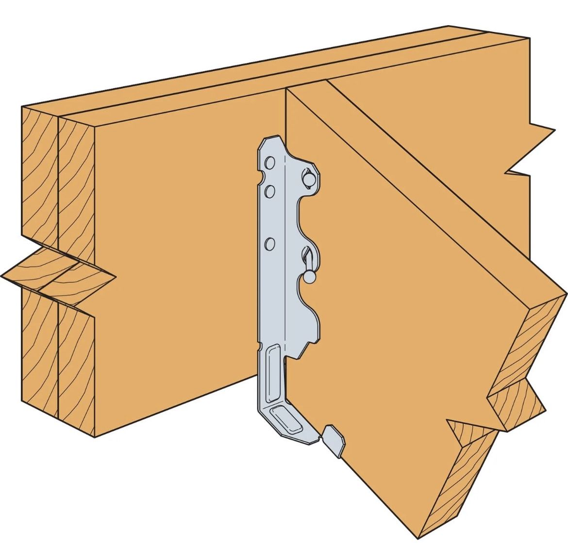 Simpson Hangers - LRU 28Z