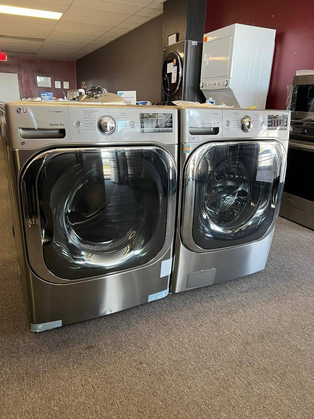 ✨OverSized Set✨ LG Washer And Gas Dryer