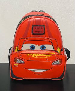Loungefly Disney Pixar Cars Lightning McQueen Racing Mini Backpack