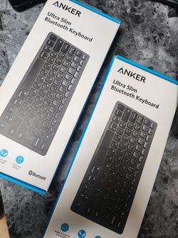 2 Bluetooth Wireless KEYBOARDS 