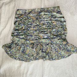 Women’s Zara Mini Silk Skirt 