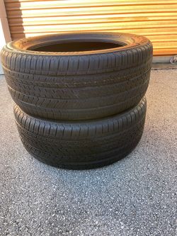 275/45/R20 Bridgestone Alenza Sport A/S Run Flat 2 Tires LIKE NEW