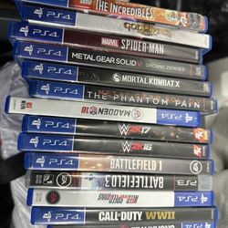 PS4 With Games For PS4 And PS3