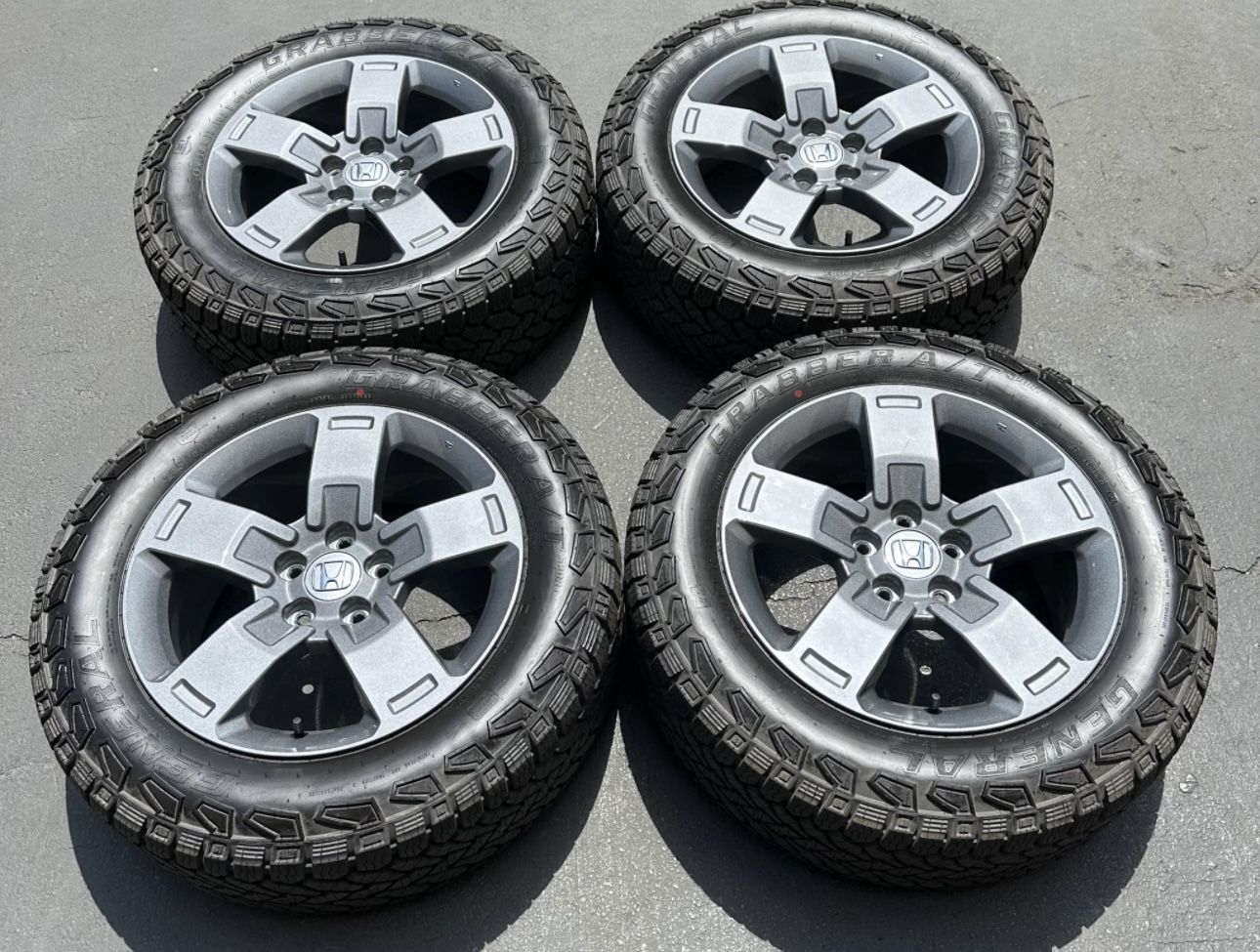 18” Honda Ridgeline Factory Wheels And Tires New Pilot Sensors