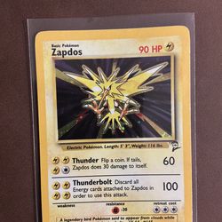Pokémon Base Set 2 Zapdos