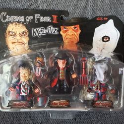 2005 Mezco Toys MEZ-ITZ Cinema of Fear 2 Figure Set
