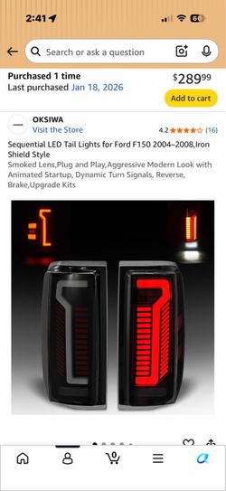 F150 LED taillights