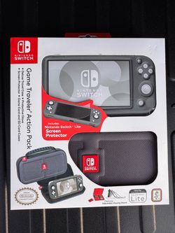 RDS Industries - Nintendo Switch Lite, Video Game Traveler Deluxe, Video Gaming Action Pack