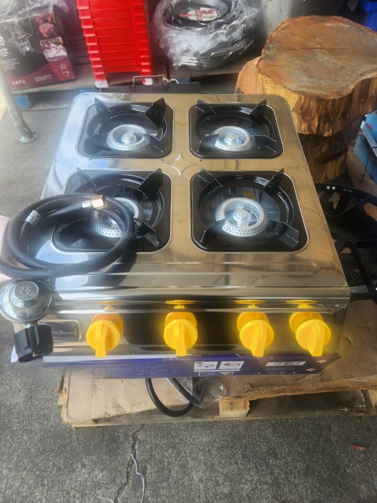 Estufa De 4 Quemadores De Gas Propano Nueva En Caja