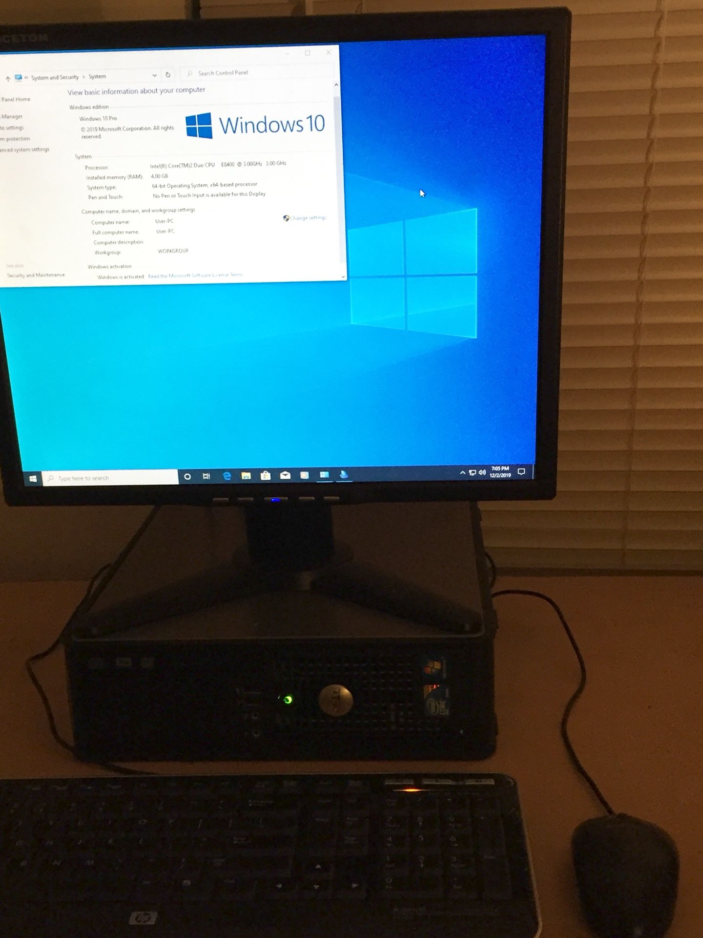 Windows 10 personal/student computer