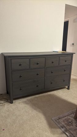 Grey Dresser 8 Drawers