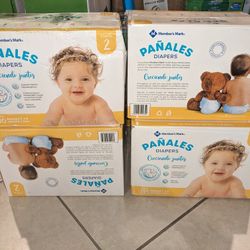 Size 2 Diapers $15 Each