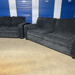 DARK SET COUCH AND LOVESEAT 🚨