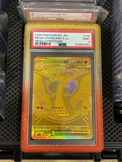 (2) PSA 9 Mega Charizard X Ex