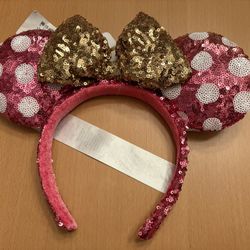 Disney Pink Polka Dot ears