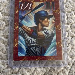 Custom 1of 1 Shohei Ohtani 