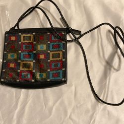 $25- Mini Brighton Beaded Crossbody Bag
