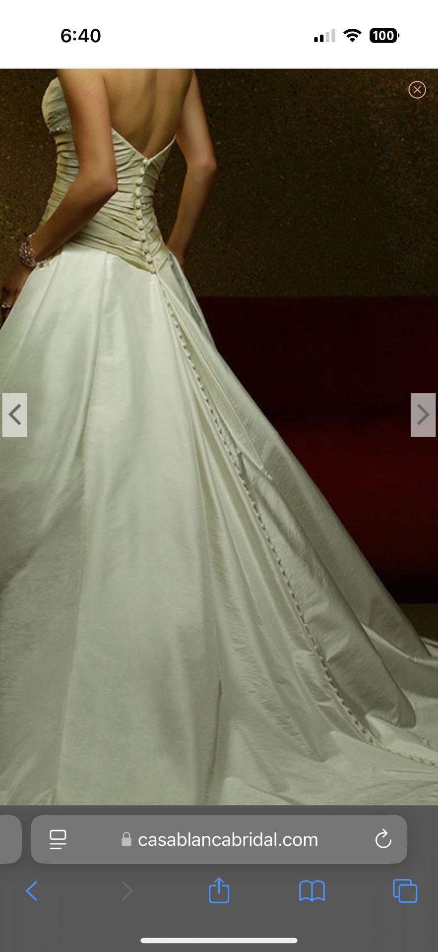 Wedding Dress Gown Casablanca