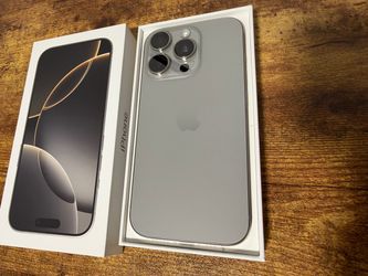 iPhone 16pro 256gb