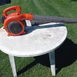 A Husqvarna Leaf Blower