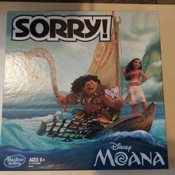 Board Game Sorry! Moana Edition 