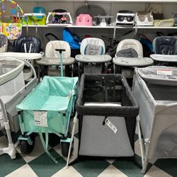 Baby Carseat, Stroller, Highchair,  Playpen,  Jumper, & Baby Seat