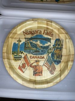 Niagara Falls Canada souvenir tray
