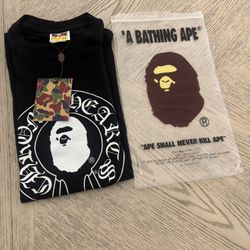 Bathing Ape Shirt (Bape X Chrome Hearts)