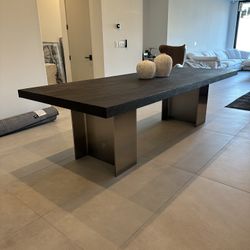 Restoration Hardware Beam Dining Table 108”