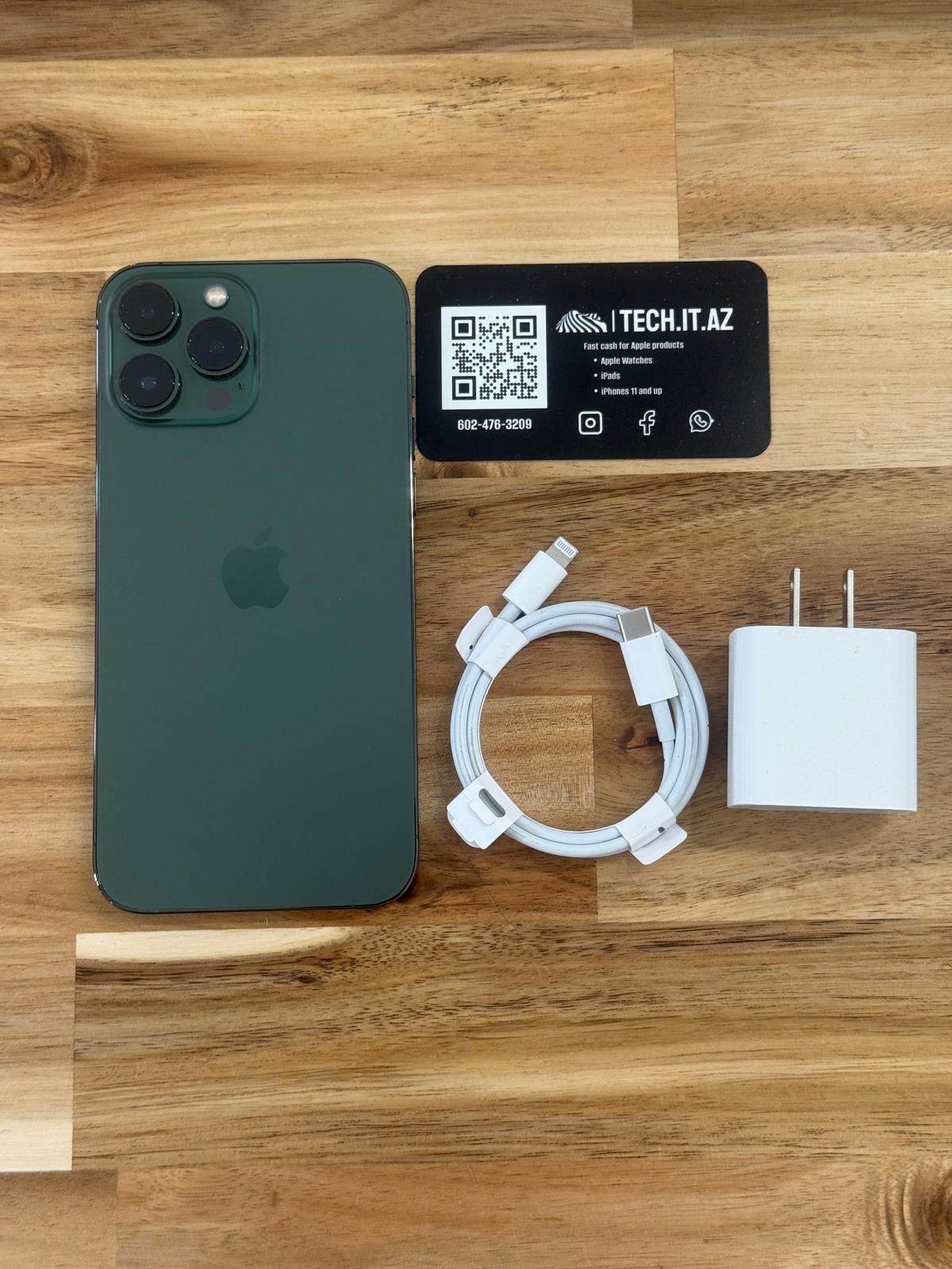 📱 iPhone 13 Pro Max | 512GB | Alpine Green | Unlocked (Any Carrier)