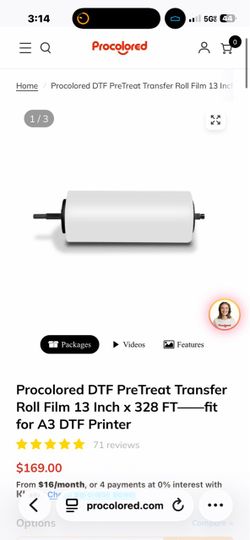 Dtf film