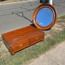 Williams Sonoma, matching Coffee Table And Mirror