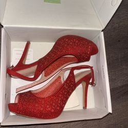 Dream Paris Red Heels Shiny
