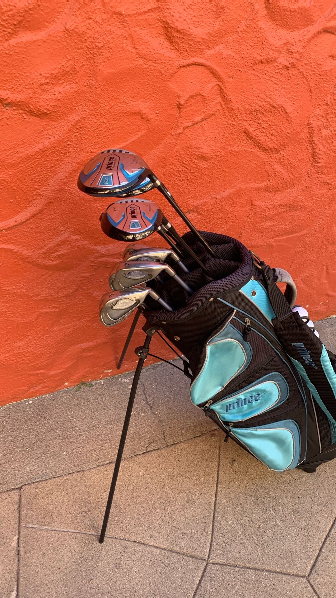 Callaway X16 LADIES Irons With Prince Driver And Woods
