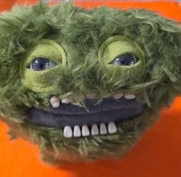 Fuggler Funny Ugly Monster Plush Budgie Count Underoo McGoo Green Camo Toy